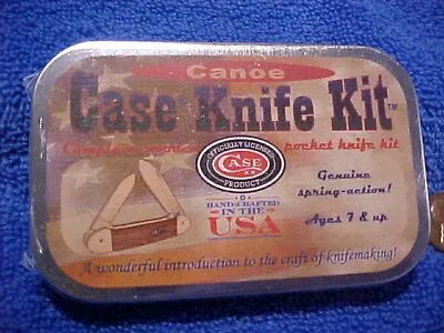 Case XX USA Wooden Knife Kit Canoe Wood Ages 7 & UP .. I • $17.60