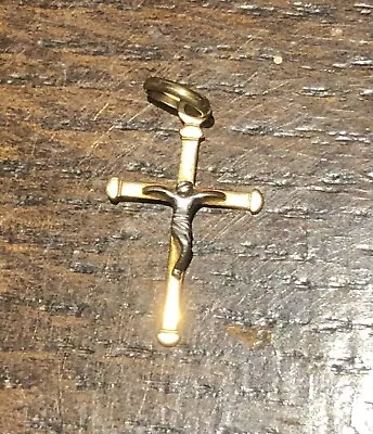 18 Ct Gold Jesus On Cross  • £30