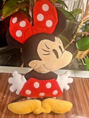 Disney Store Minnie Mouse Travel Plush Pillow Toy Stuffed Animal Walt Disney • $9.99