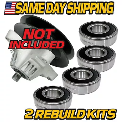 (2 Kits) Spindle Rebuild Kit Fits Troy-Bilt MTD Deck 618-0574 918-0574 • $19.99