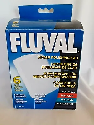 $9.95 • Buy Fluval Quick Clear Polishing Pads 6 Pack 304 305 404 405 