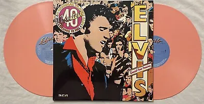 £18.99 • Buy Elvis Presley - 40 Greatest - 2 X Pink Vinyl - U.K. RCA 1978 Near Mint