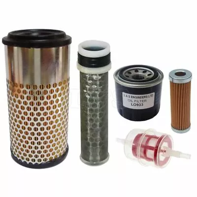 Filter Service Kit For Kubota K008 & K008-3 Mini Diggers/Excavators • £46.62