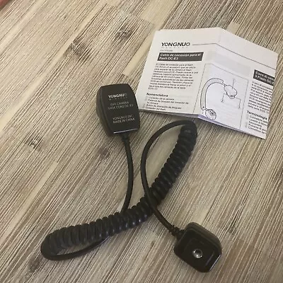 Yongnuo Digital Off Camera Shoe Cord OC-E3 • £5