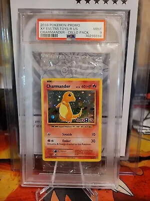 $199 • Buy Pokémon TCG  Charmander Holo Toys R Us Promo 9/108 PSA 9 Pack  Pop 2