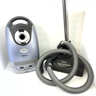 Miele S5481 Earth Canister Vacuum W/Power Nozzle Hose Floor Brush & Bags Tested • $275