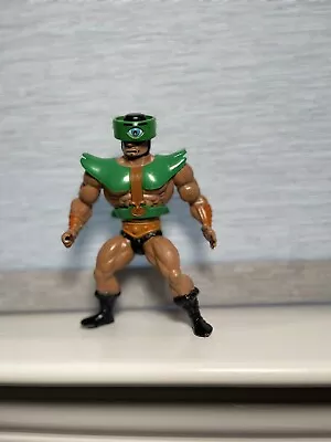 Vintage Masters Of The Universe TRI-KLOPS W/ ARMOR 1981 MOTU 80's He-Man NICE! • $6.99