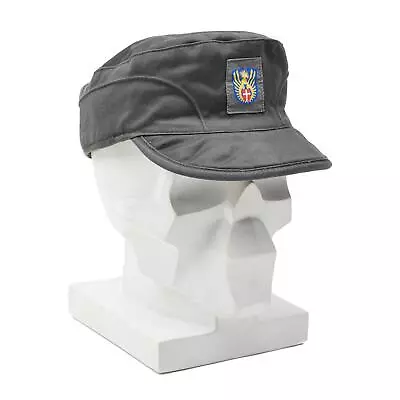 Original Danish Military Gray Army Cap Lightweight Foldable Earflaps Vintage NEW • $20.99