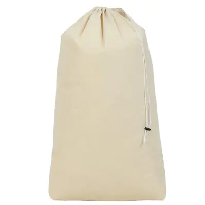 Cotton Drawstring Laundry Bag 61cm X 90cm - Pack Of 4 • £6.99