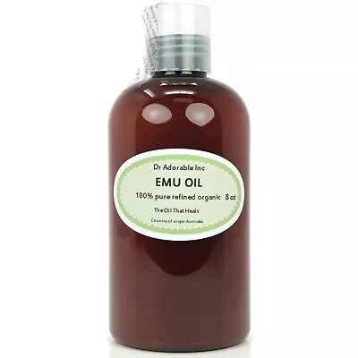 8 Oz Emu Oil 100 % Pure  Fresh From Australia  • $24.90