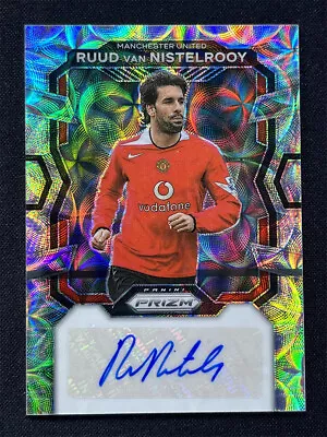 2023-24 Panini Prizm Premier League Ruud Van Nistelrooy Silver Choice Auto • $0.99