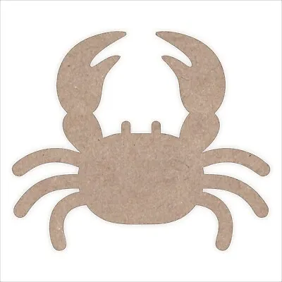 Wooden Crab For Crafts MDF Laser Cut Blank Shape Home Decoration Embellishment • £6.03