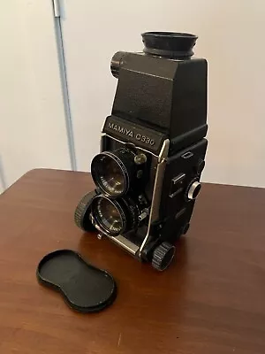Mamiya C220 Medium Format TLR Film Camera With Flash Mount Untested • $200