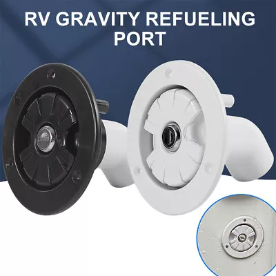 Car Fresh Water Lock Inlet Hatch RV Camper Filler Cap Tank For Caravan Motorhome • $26.39