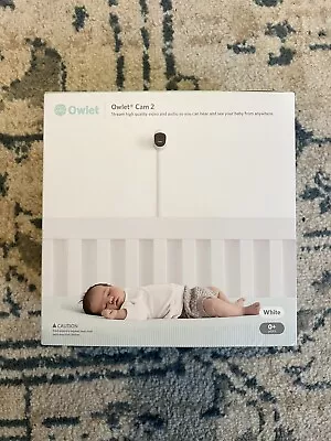 Owlet Baby Monitor With Camera 2 & Audio - 1080p HD Video Night Vision - White • $100