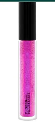 Mac Dazzleglass Lip Gloss FUNTABULOUS .06oz Lipgloss Nib Full Size Rare • $37.05