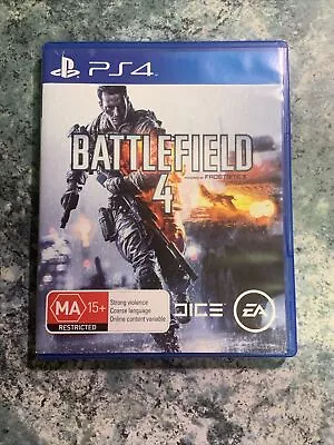 Battlefield 4 (Sony PlayStation 4 PS4) VGC + Free Shipping  • $7.99