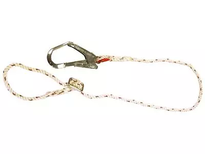 Scan JE321031A SCAFALYRFIX Fall Arrest Rope Lanyard 1.28m • £28.31