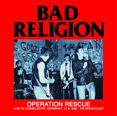 Bad Religion Operation Rescue: Live In Dusseldorf Germany 12.4.1992 -  (Vinyl) • $39.95