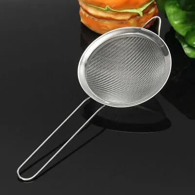 Fresh Tea Strainer Infuser -Traditional Metal Loose Tea Leaf Sieve 7cm Diameter • £2.99