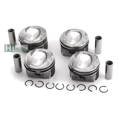 Mahle 4x Pistons Rings Set Ø76.51mm OE For VW Audi A1 VW CC 1.4TFSI CAVD BLG CTH • $110