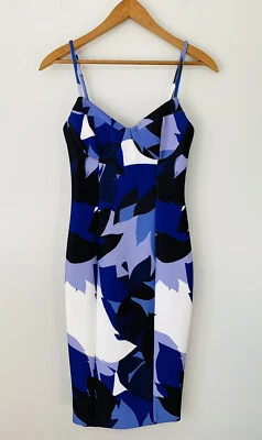 $65 • Buy Kookai Size 38/10 Petal Midi Dress Purple Floral Print