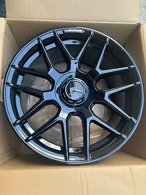 19 X9.5 GLOSS Black AMG Rims Wheels Mercedes Benz C300 E350 S550 GLE350 GLS450 • $988.99