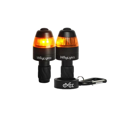 £49.90 • Buy LED Turn Signals Bicycle Winglights Mag Direction Indicators Bike Bar End Lights