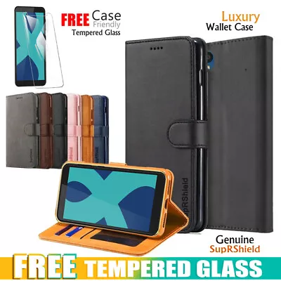 For Optus X Power 2 Smart Wallet Leather Case Flip Card Shockproof Magnet Cover • $9.95