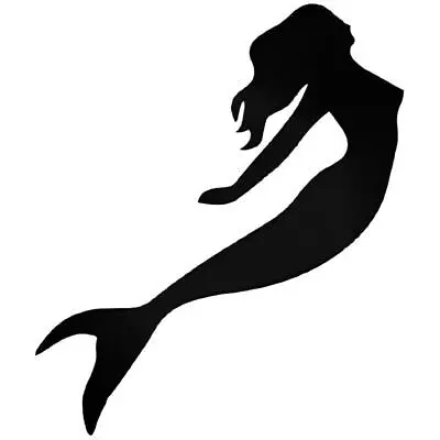 Mermaid Decal Sticker Window VINYL DECAL STICKER Car Laptop • $4