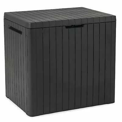 £32.99 • Buy Keter City Outdoor Plastic Storage Box Lockable Garden Shed Weather Resistant