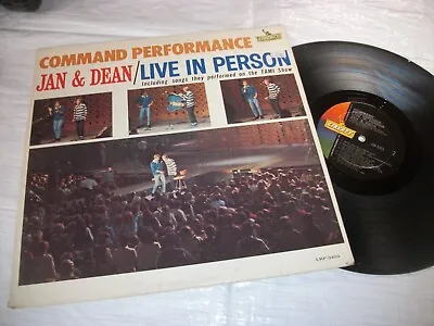 Jan & Dean- Command Performance Live In Person Vinyl Album • £3.99