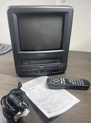 Broksonic 9  TV/VCR CTSGT-2799T CRT Retro Gaming W/ Remote & Car Adaptor Tested! • $119.99