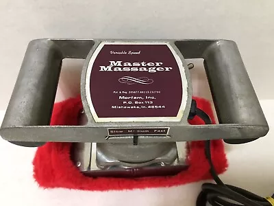 MORFAM Master Massager Padded Electric Variable 3-Speed Vibrating Massager WORKS • $60