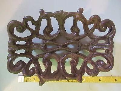 Vintage Cast Iron Soap Dish #17 • $14.99