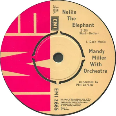 Mandy Miller - Nellie The Elephant (7  Single RE) • £8.49