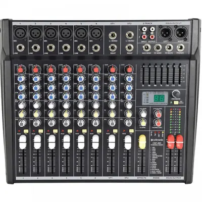 Citronic 10 Channel PA Powered Mixer Amplifier Desk 400w Inc Digital Effects FX • £339