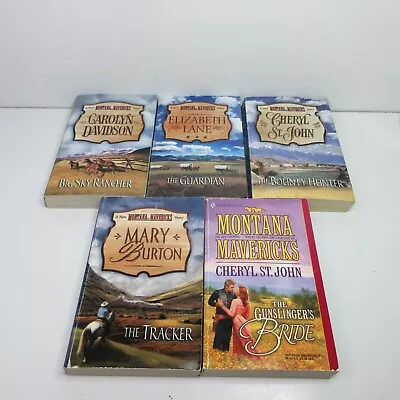 Harlequin New Montana Mavericks Series Historical Western Paperback Books 1-4 • $19.99