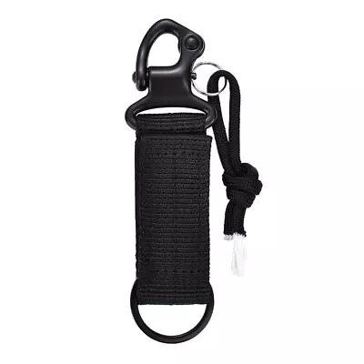 Tactical Molle Attach EDC Belt Clip Webbing Backpack Strap Carabiner Key Holder • $4.99