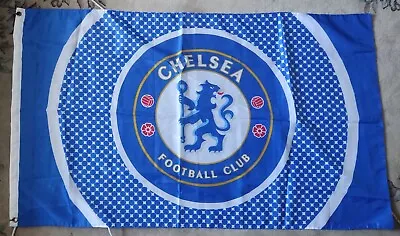 Official Chelsea Football Flag 5ft X 3ft • £15.98