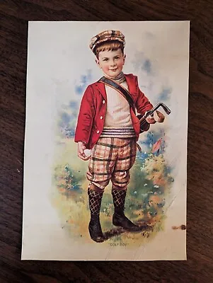 Vintage Golf Boy Picture • $16