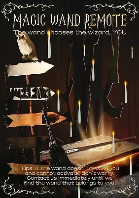Floating Candles Decorations 20 PCs Floating LED Candles Wand Remote Wizard • $14.95