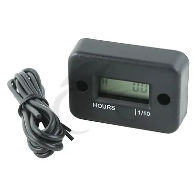 Waterproof  Hour Meter For Motorcycle ATV Snowmobile Marine Boat Dirt Quad Bike • $7.99