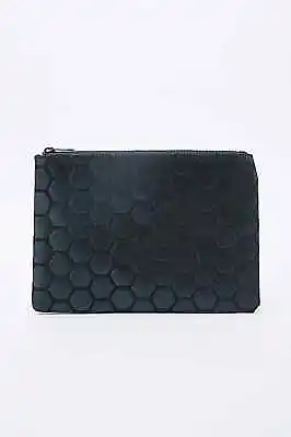 Urban Outfitters Ecote Honeycomb Clutch Bag - Black - Brand New • $9.93