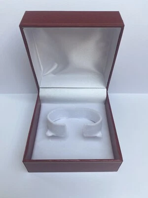 £15.95 • Buy Vintage Style Red Watch Box Suit Omega, Cartier, Tudor Or Similar - Brand New
