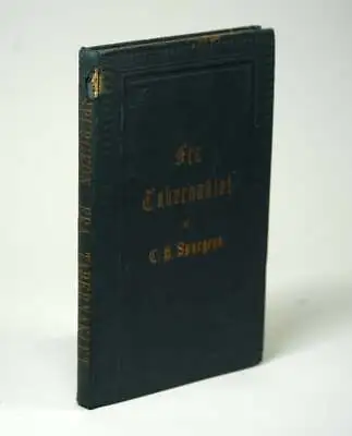 C H Spurgeon / FRA 'TABERNAKLET' 1878 • $600