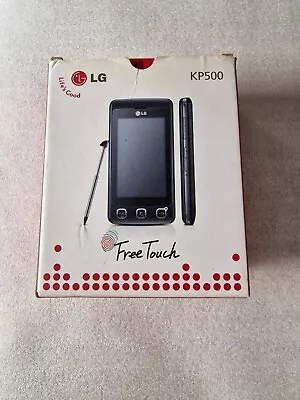 LG  KP500 - Black Smartphone In Original Packaging Untested For Parts Only  • £9.99