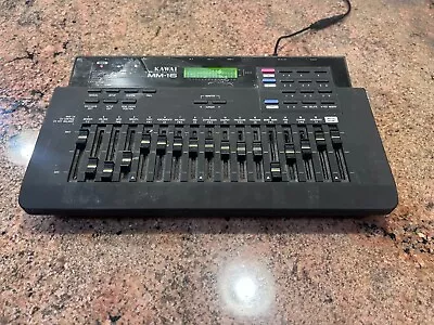 KAWAI MM-16 16ch SysEx MIDI Mixer Controller For K1 K4 K4r XD-5 SEE VIDEO • $239.95