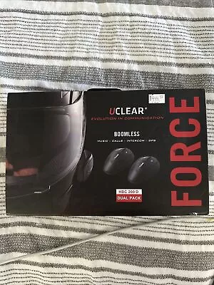 Uclear Force HBC200 Dual - Motorcycle Earbuds • $385