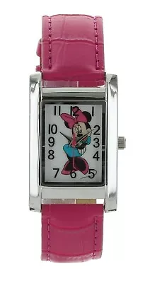 Girls Classic DISNEY Minnie Mouse Out Of Production Watch Pink Band MIN066 • $24.99